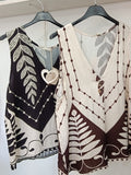 blusa palmera