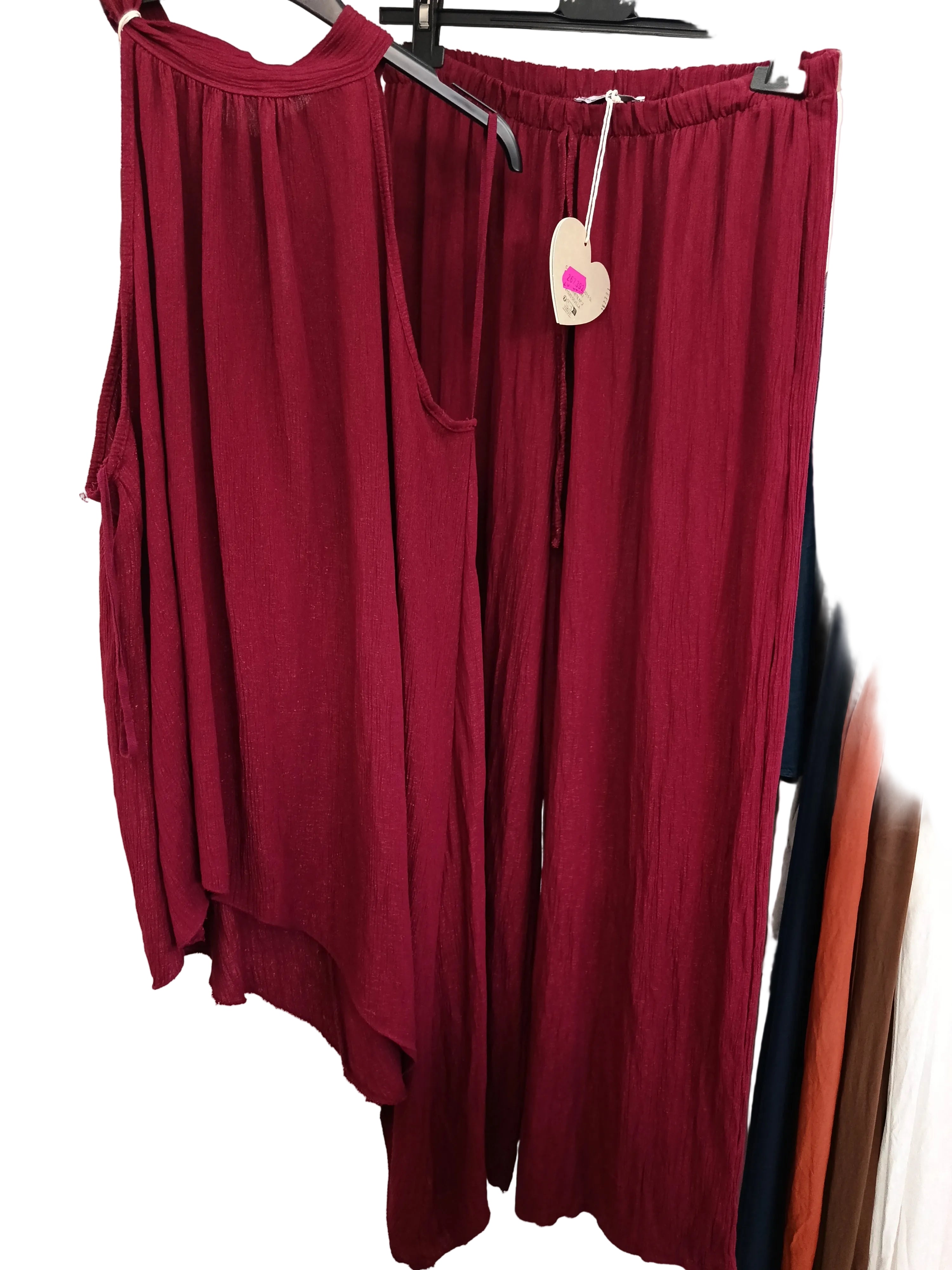 conjunto de bambula asimetrico